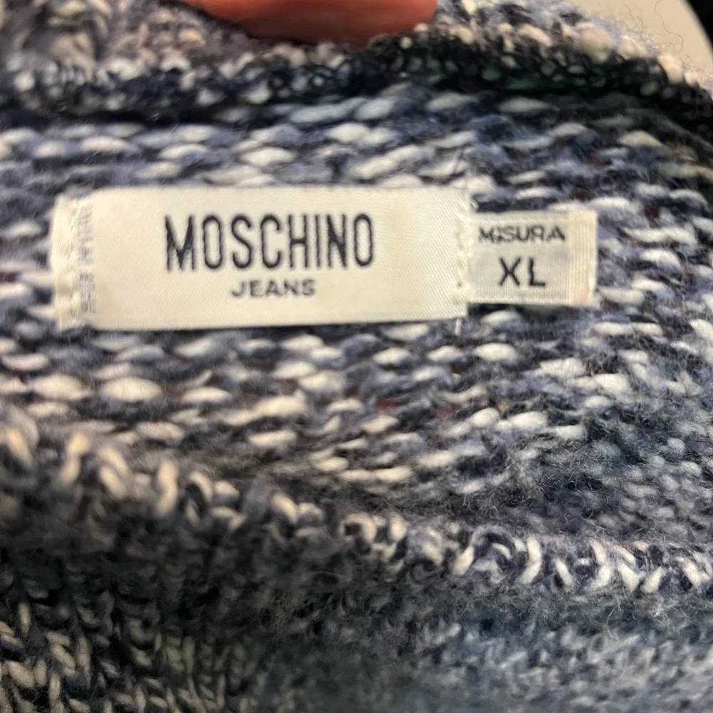 Women's vintage Moschino  Blue Sweater xl - Picture 3 of 4